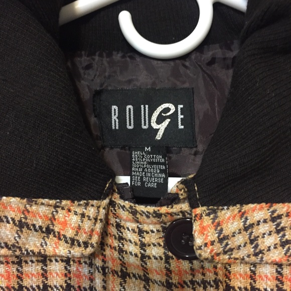 Rouge Plaid Jacket - Picture 7 of 8